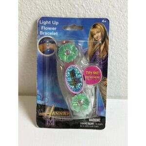 Hannah Montana Disney Channel Light Up Flower Bracelet New